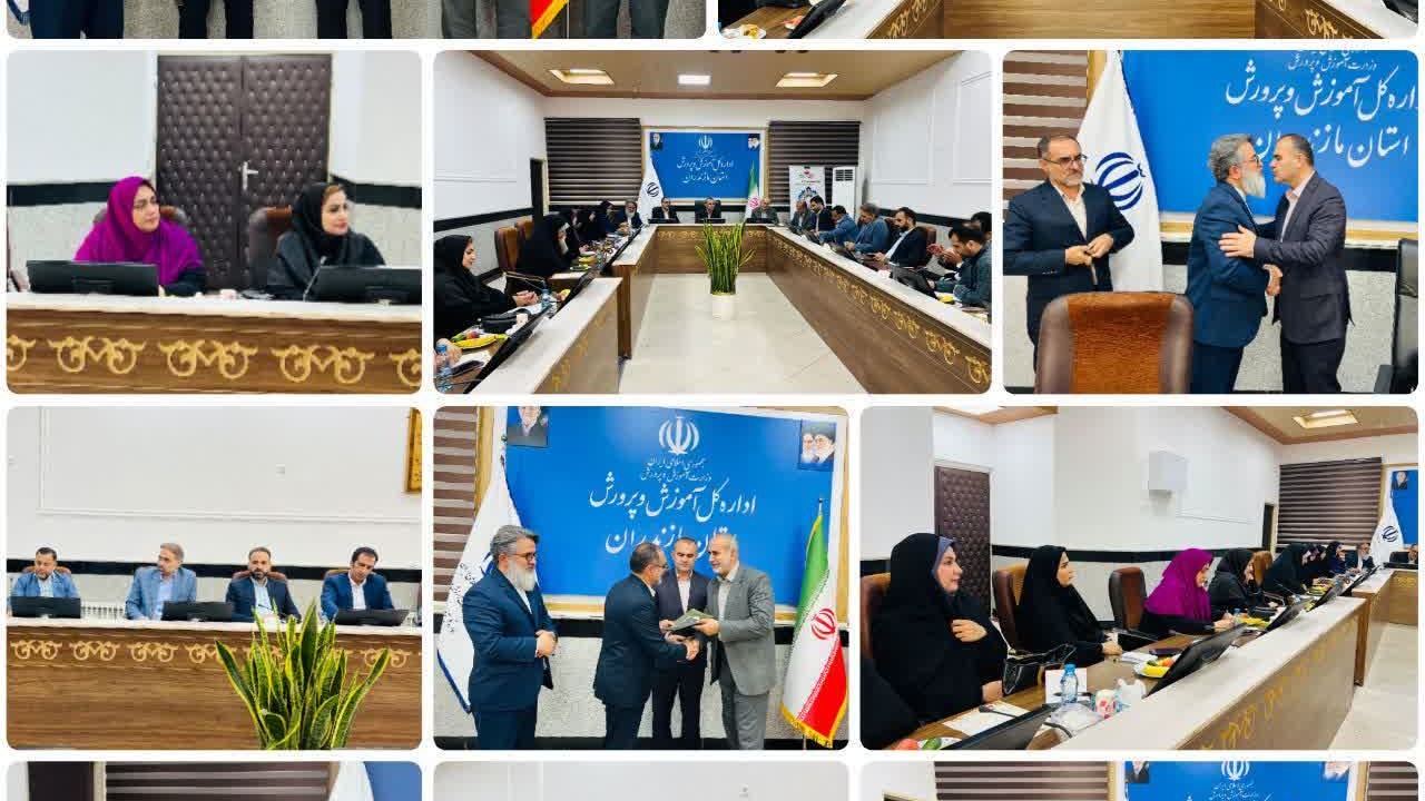 برگزاری نشست هم اندیشی نمایندگان مجمع فرزندان شاهد فرهنگی استان مازندران با مدیر کل آموزش پرورش و بنیاد شهید و امور ایثارگران