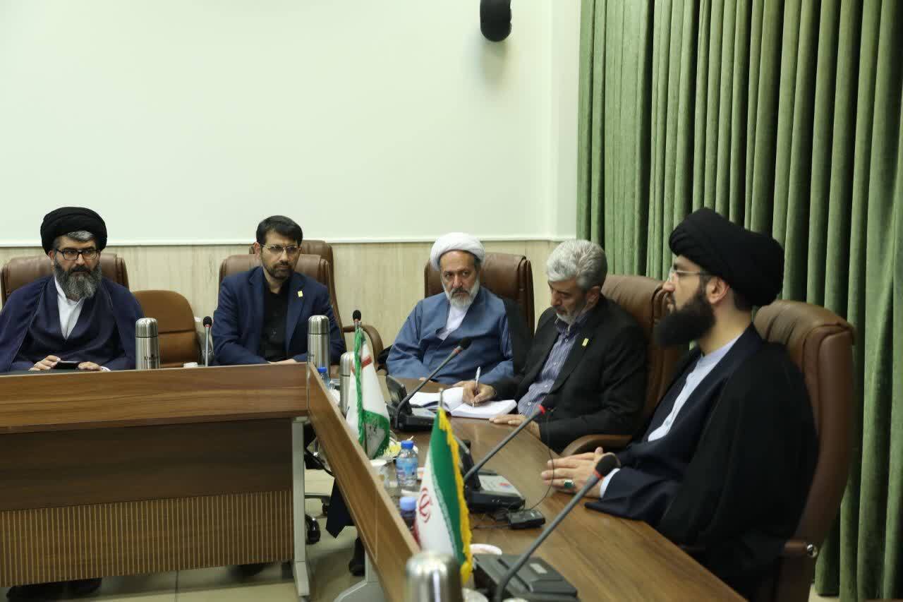 نشست توسعه تعاملات و پیگیری تفاهمات دانشگاه فرهنگیان با دانشگاه باقرالعلوم(ع)