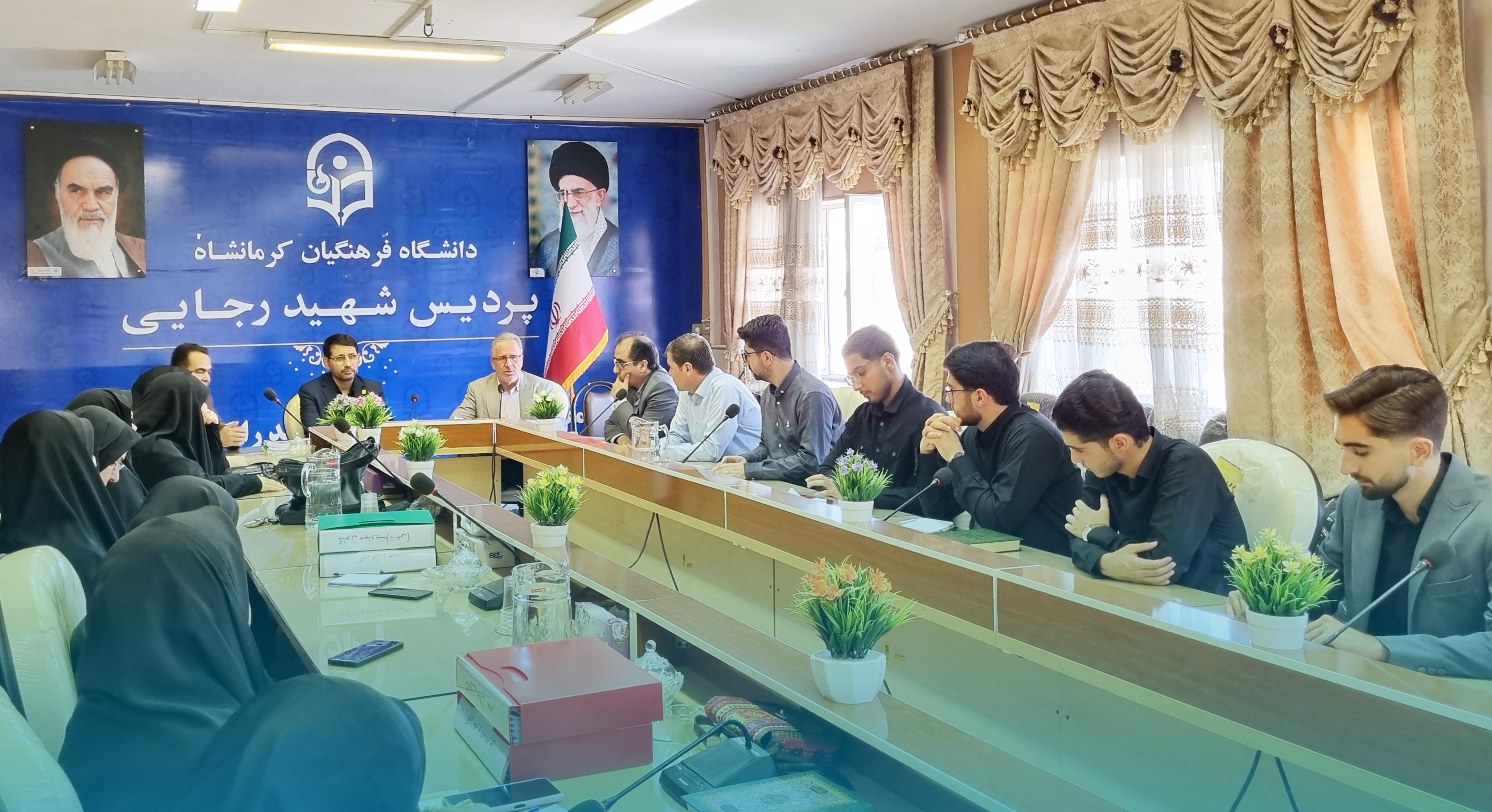بازدید سرپرست معاونت فرهنگی و تربیتی دانشگاه فرهنگیان کشور از دانشگاه فرهنگیان کرمانشاه