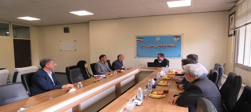 بازدید معاون برنامه ریزی و توسعه منابع  دانشگاه فرهنگیان  از دانشگاه استان اردبیل
