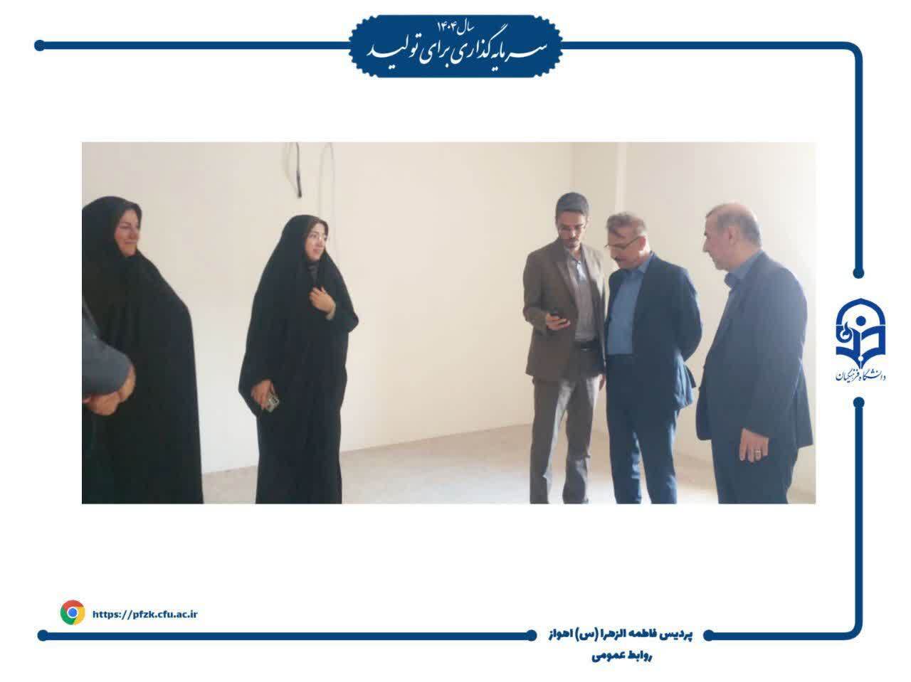بازدید سرپرست معاونت آموزشی و تحصیلات تکمیلی دانشگاه فرهنگیان از مراکز آموزش عالی استان خوزستان
