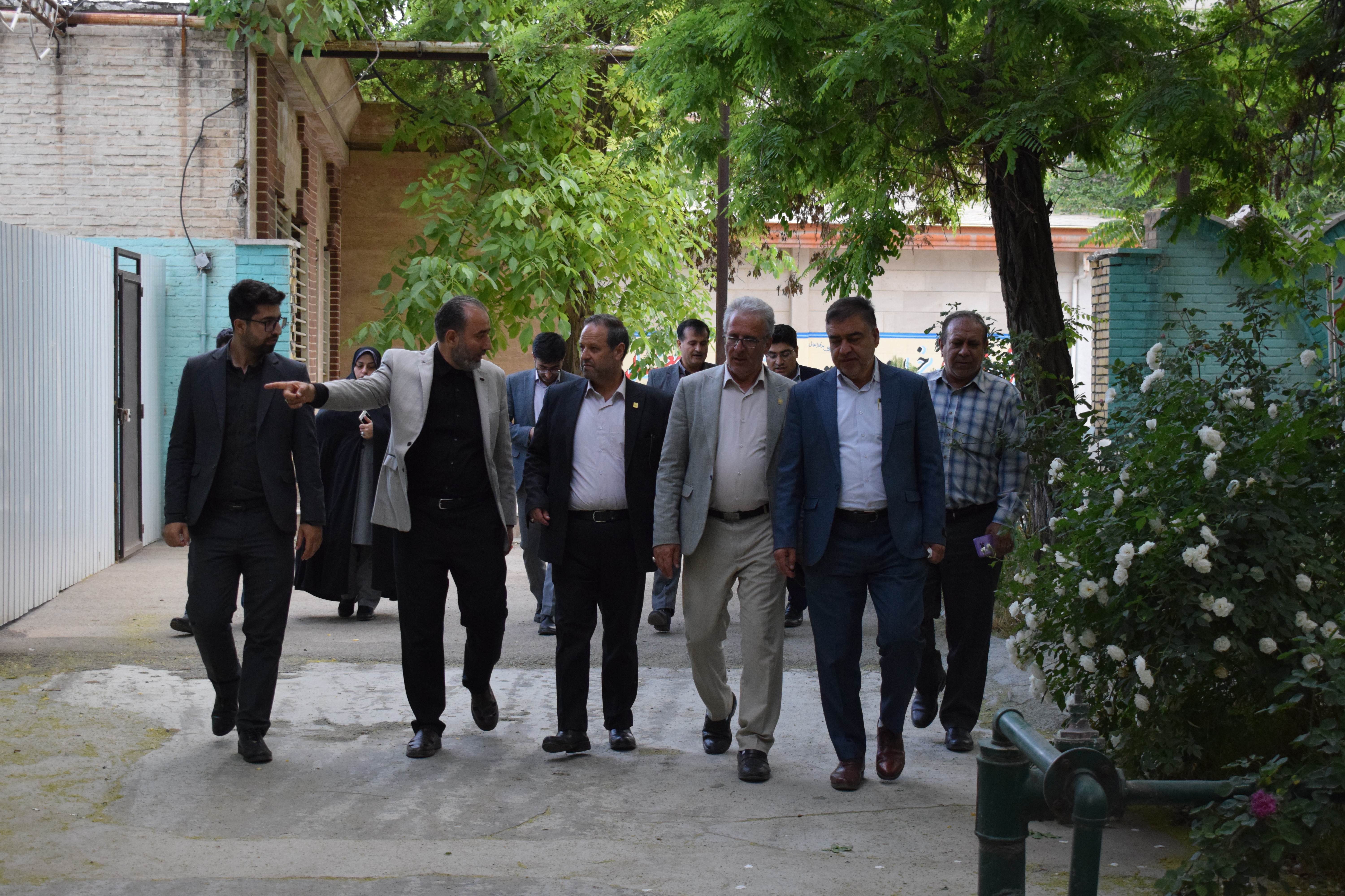 بازدید مدیر کل دفتر مرکزی حراست دانشگاه فرهنگیان از دانشگاه فرهنگیان کرمانشاه