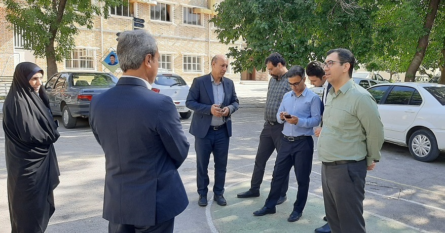 بازدید مدیرکل دفتر برنامه و بودجه و امور عمرانی سازمان مرکزی از دانشگاه فرهنگیان لرستان