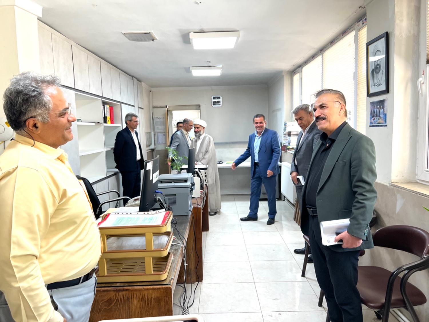 بازدید سرپرست معاونت آموزشی و تحصیلات تکمیلی از روند برگزاری امتحانات دانشگاه فرهنگیان استان قزوین