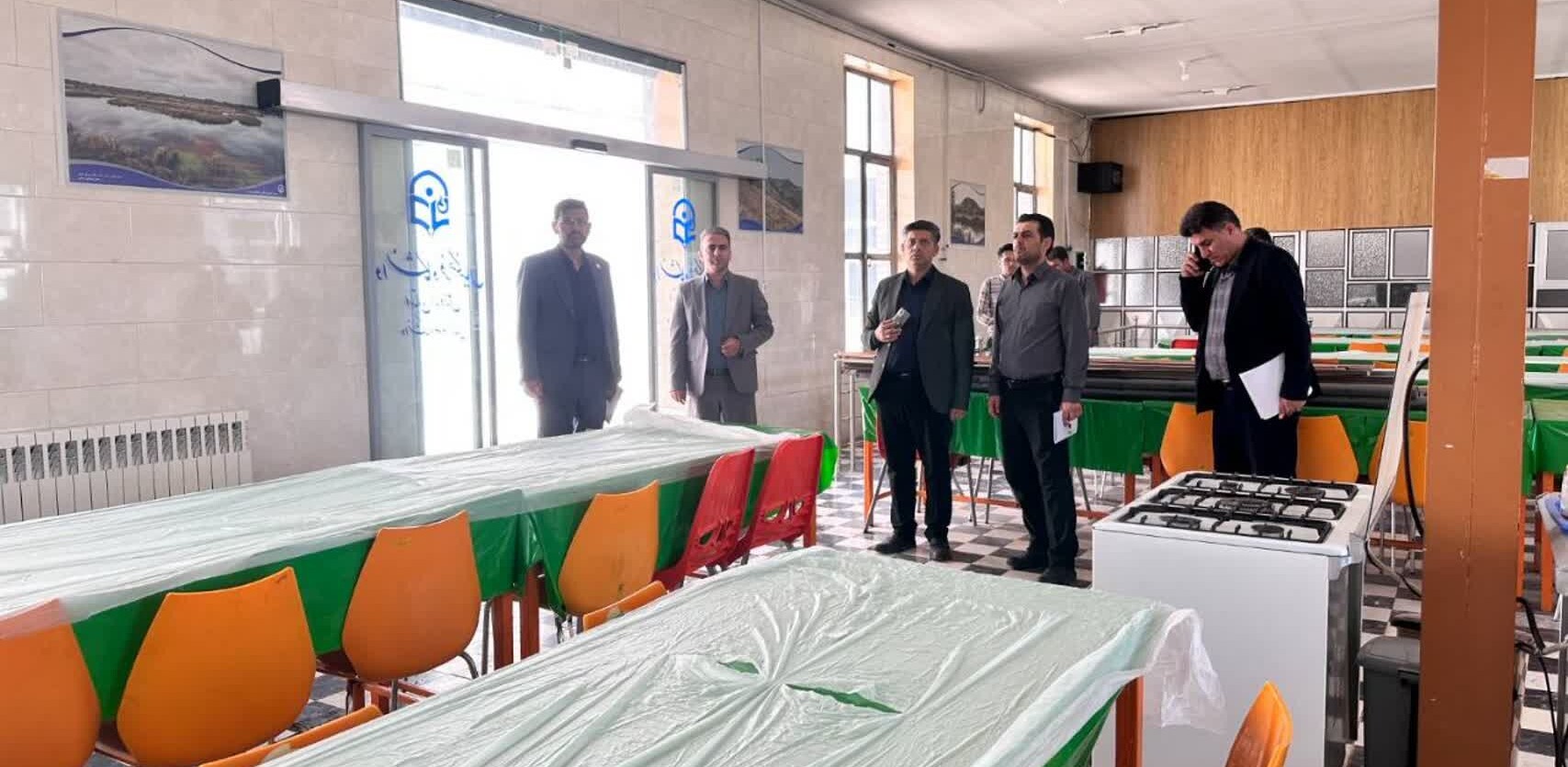 بازدید معاون فرهنگی و تربیتی دانشگاه فرهنگیان کشور از دانشگاه فرهنگیان استان اردبیل در راستای طرح فرصت مهر