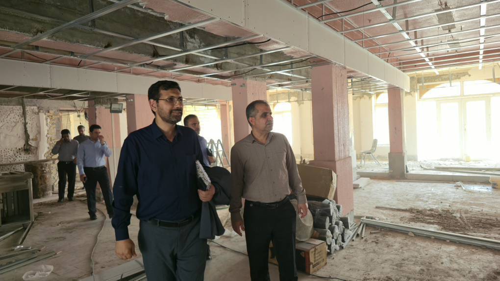 بازدید معاون فرهنگی و تربیتی دانشگاه فرهنگیان از پروژه های فرصت مهر دانشگاه فرهنگیان استان بوشهر
