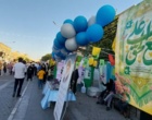 برپایی ایستگاه فرهنگی و تربیتی دانشگاه فرهنگیان یزد همزمان با عید سعید غدیر خم