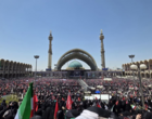 کاروان اعزامی دانشجویان دانشگاه فرهنگیان زنجان در مراسم وداع با رهبر شهید