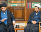 گزارش تصویری دیدار مسئولان دانشگاه فرهنگیان زنجان با امام جمعه