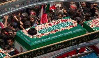بغض آسمان و اندوه یک ملت در رسای رهبر شهید انقلاب
